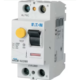 INTERRUPTOR DIFERENCIAL DR BIPOLAR 63A 30MA 380/415V MRCM-63/2/003 - INSTRUFIBER
