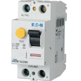 INTERRUPTOR DIFERENCIAL DR BIPOLAR 100A 300MA 380/415V MRCM-100/2/03 - INSTRUFIBER