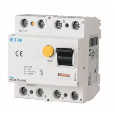 INTERRUPTOR DIFERENCIAL DR TETRAPOLAR 25A 300MA 380/415V MRCM-25/4/03 - INSTRUFIBER