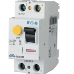 INTERRUPTOR DIFERENCIAL DR BIPOLAR 25A 30MA 380/415V TIPO G MRCM-25/2/003-G - INSTRUFIBER