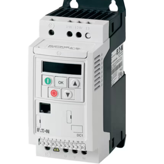 INVERSOR DE FREQUENCIA MONOFASICO DC1 200-240V 0,37KW 2,3A DC1-122D3NN-A20CE1  - INSTRUFIBER