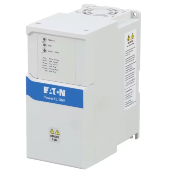 INVERSOR DE FREQUENCIA TRIFASICO DM1 3-5027-006A 380V 7,5KW 16A RFI DM1-34016EB-N20B-EM - INSTRUFIBER