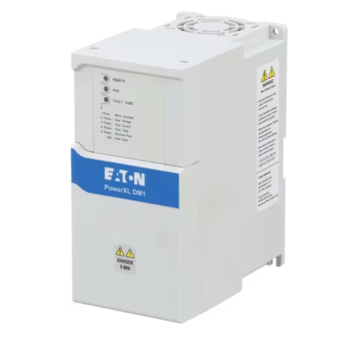 INVERSOR DE FREQUENCIA TRIFASICO DM1 3-5027-004A 380V 3KW 7,6A RFI DM1-347D6EB-N20B-EM - INSTRUFIBER