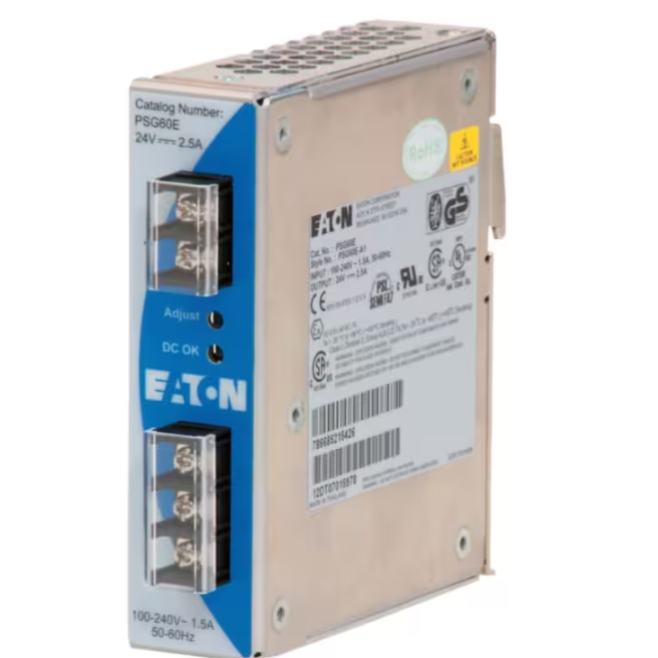 FONTE DE ALIMENTACAO MONOFASICA 100/240VCA – 24VCC 10A PSG240E24SMB EATON - INSTRUFIBER