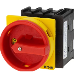 CHAVE SECCIONADORA DE EMERGENCIA TRIPOLAR + NEUTRO 32A 1NA + 1NF / MONTAGEM EMBUTIDA P1-32/EA/SVB/N/HI11 EATON - INSTRUFIBER