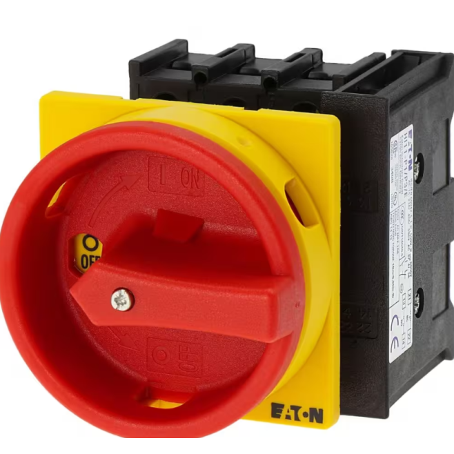 CHAVE SECCIONADORA DE EMERGENCIA TRIPOLAR + NEUTRO 32A 1NA + 1NF / MONTAGEM EMBUTIDA P1-32/EA/SVB/N/HI11 EATON - INSTRUFIBER
