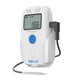 Datalogger de Temperatura e Umidade Sensor Externo e interno PDF Automático RC-4H Pro - INSTRUFIBER