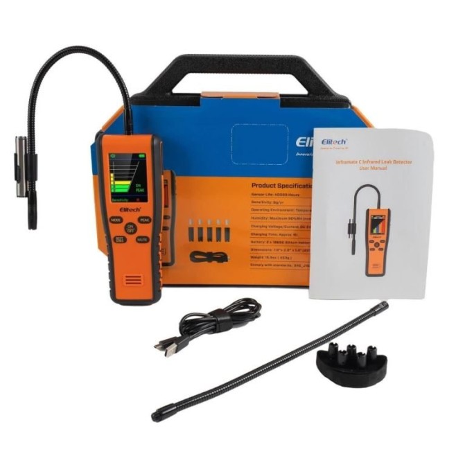 Detector de Vazamento de Gás Refrigerante CO2 com Sensor infravermelho INFRAMATE C - INSTRUFIBER