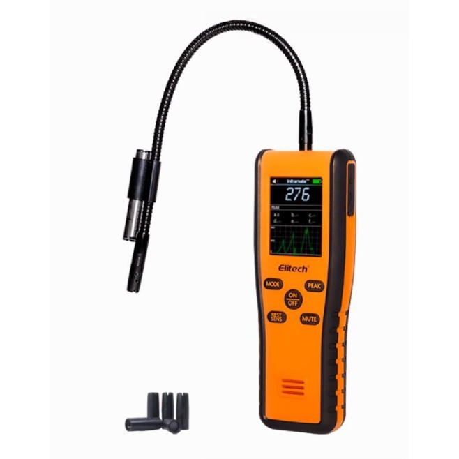 Detector de Vazamento de Gás e Fluído Refrigerante com Sensor infravermelho e Diodo aquecido INFRAMATE D - INSTRUFIBER