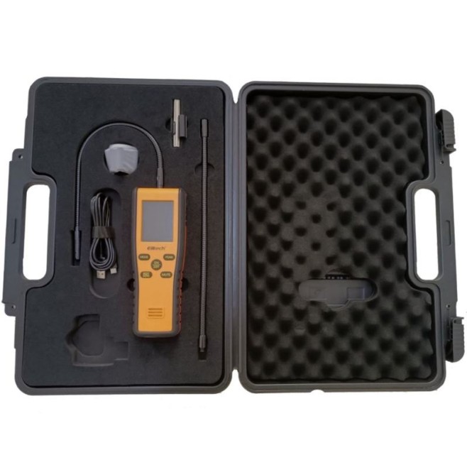 Detector de Vazamento de Gás e Fluído Refrigerante com Sensor infravermelho e Diodo aquecido INFRAMATE D - INSTRUFIBER