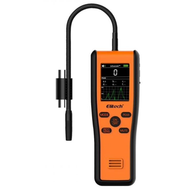 Detector de Vazamento de Gás e Fluído Refrigerante com Sensor infravermelho e Diodo aquecido INFRAMATE D - INSTRUFIBER