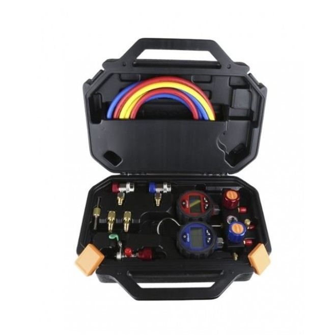 Dmg 3 Manifold Digital Com 02 Manômetros Para 87 Tipos De Gases - INSTRUFIBER