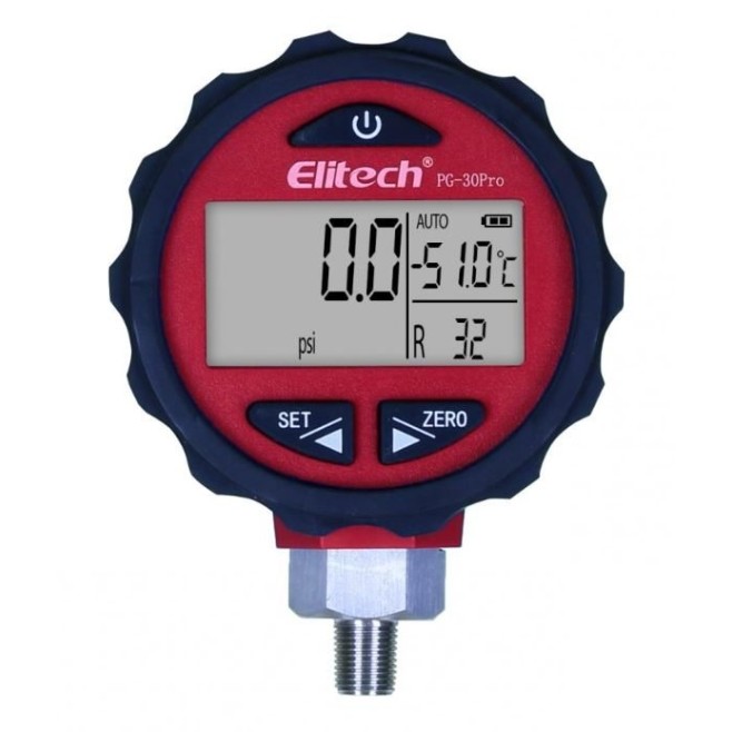 Pg 30 Pro Red Manômetro Digital 800 Psi 87 Gases - INSTRUFIBER
