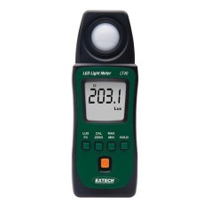 Luxímetro p/ LED branco 400.000 Lux (ATENDE NH0-11) - Extech LT40 - INSTRUFIBER