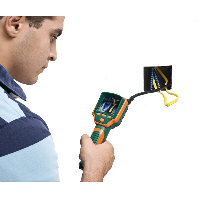 Boroscópio 17 mm display colorido 2,4" – Extech – BR80 - INSTRUFIBER Boroscópio 17 mm display colorido 2,4" – Extech – BR80 - INSTRUFIBER