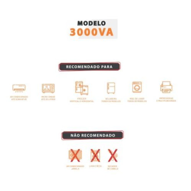 Auto Transformador de Tensão 3.000VA - Fiolux - INSTRUFIBER