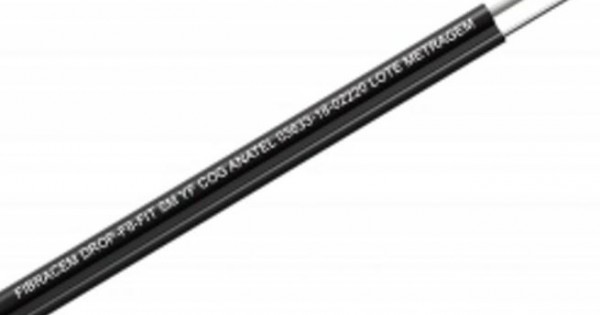 CABO óptico GELEADO SM 2FO COG FIG 8 DROP METRO - INSTRUFIBER