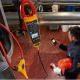 Alicate Amperímetro True-RMS CA/CC - 375 FC | Fluke - INSTRUFIBER