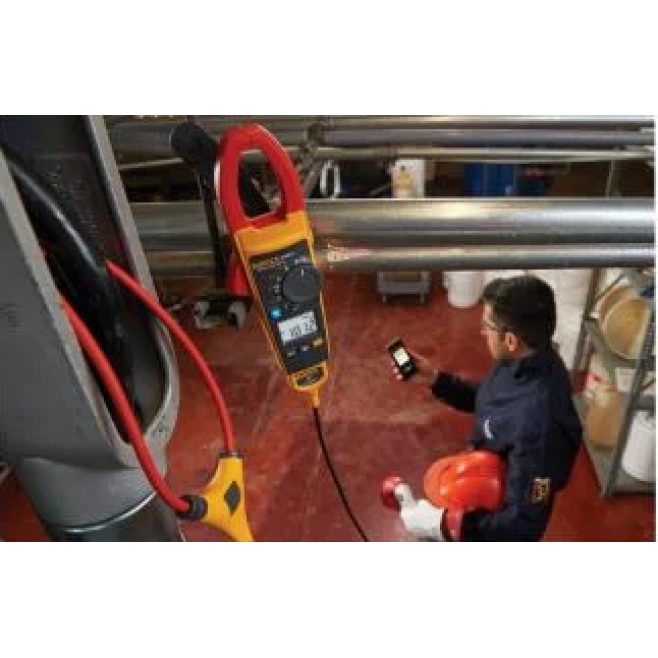 Alicate Amperímetro True-RMS CA/CC - 374 FC | Fluke - INSTRUFIBER