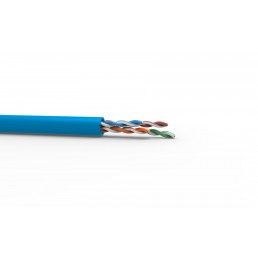 Cabo de Rede CAT5E Sohoplus Azul 4PX24AWG - INSTRUFIBER