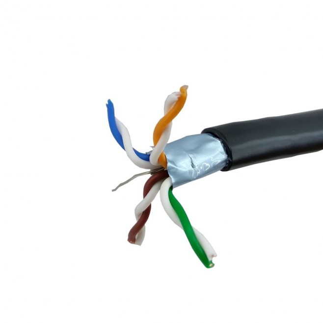 Cabo de Rede CAT5E Furukawa Blindado Externo - INSTRUFIBER