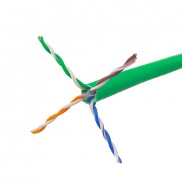 Cabo de Rede CAT6 Verde Furukawa Gigalan LSZH 23AWG - INSTRUFIBER