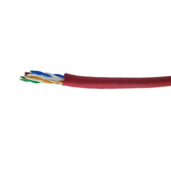 Cabo de Rede CAT6 Vermelho SohoPlus Furukawa Gigabit - INSTRUFIBER