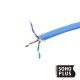 Cabo de Rede CAT6 Azul SohoPlus Furukawa Gigabit - INSTRUFIBER