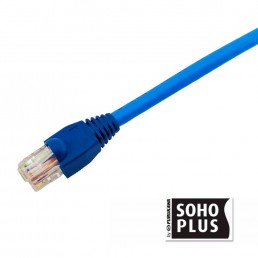 Patch Cord CAT6 Azul SohoPlus Furukawa Gigabit - INSTRUFIBER