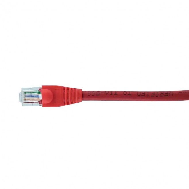 Patch Cord CAT6 UTP Vermelho SohoPlus Furukawa Gigabit - INSTRUFIBER