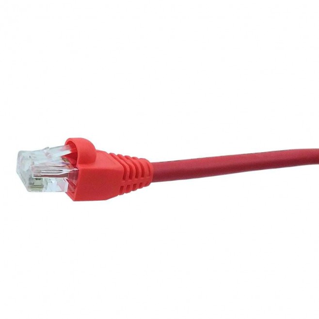 Patch Cord CAT6 UTP Vermelho SohoPlus Furukawa Gigabit - INSTRUFIBER