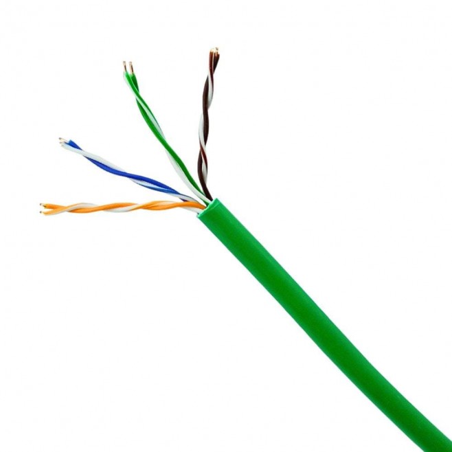 Cabo de Rede Cat5e Verde Furukawa Multilan LSZH - INSTRUFIBER