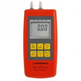 Micro Manômetro Diferencial Digital Portátil Modelo GMH-3161-01-00-00 - INSTRUFIBER