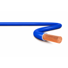 CABO ENERGIA FLEXÍVEL 90°C 0,6/1KV 1X16 AZUL - INSTRUFIBER