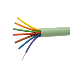 Cabo Manga 7x26AWG Sem Blindagem SB Verde palha/Bege - INSTRUFIBER