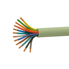 Cabo Manga 14x22 AWG Sem Blindagem SB Verde Palha/Bege - INSTRUFIBER