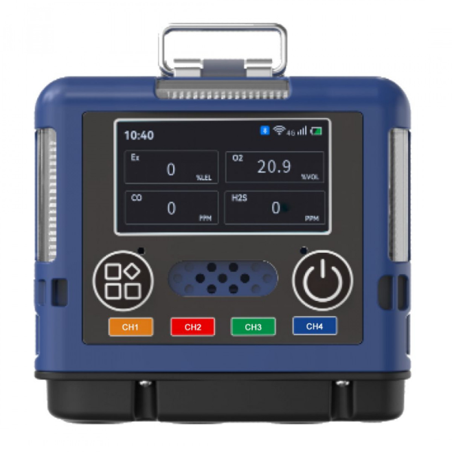 DETECTOR DE 4 GASES PORTATIL IDG90 - INSTRUFIBER