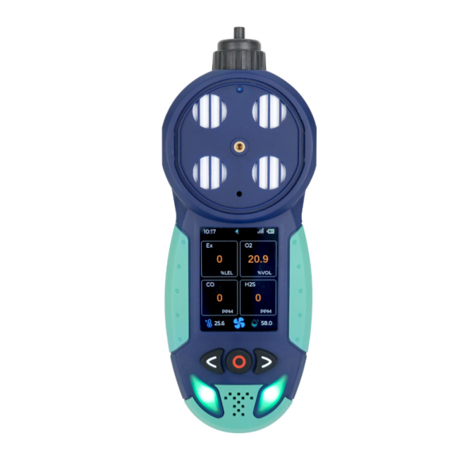 DG-400 DETECTOR DE 4 GASES COM BOMBA DE SUCCAO E SONDA DE AMOSTRAGEM - INSTRUFIBER