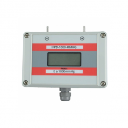 TRANSMISSOR DE PRESSÃO DIFERENCIAL (0 a 1000mmHg), modelo IFPD-1000-MMHG - INSTRUFIBER