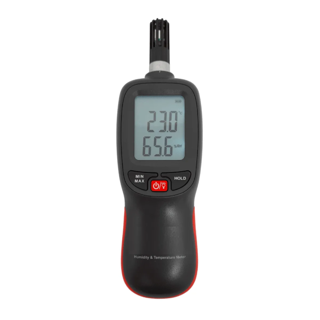 Termo-Higrômetro Ponto de Orvalho e memória de armazenamento CB322 - InstruFiber