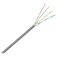 CABO UTP CAT5E CM 4X24AWG IMPACT LAN ILC5CMCZ 305M CINZA  INTELBRAS - INSTRUFIBER