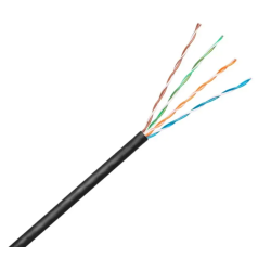 CABO UTP CAT5E CM 4X24AWG IMPACT LAN ILC5CMPR 305M PRETO  INTELBRAS - INSTRUFIBER