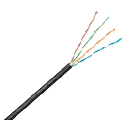 CABO UTP CAT5E CM 4X24AWG IMPACT LAN ILC5CMPR 305M PRETO  INTELBRAS - INSTRUFIBER
