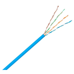 CABO UTP CAT5E CM 4X24AWG IMPACT LAN ILC5CMAZ 305M AZUL  INTELBRAS - INSTRUFIBER