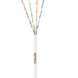 CABO UTP CAT5E CMX 4P IMPACT LAN 100M BRANCO  INTELBRAS - INSTRUFIBER