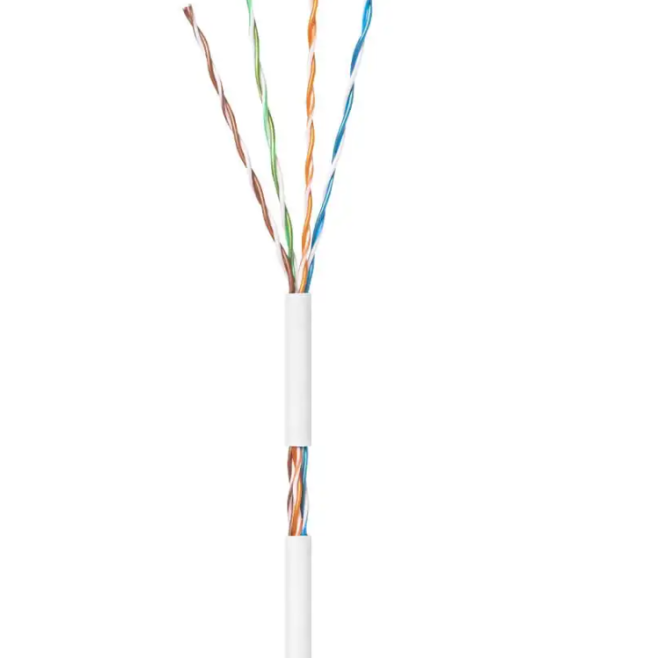 CABO UTP CAT5E CMX 4P IMPACT LAN 100M BRANCO  INTELBRAS - INSTRUFIBER