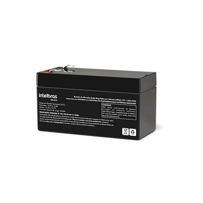 BATERIA 12V 1.2AH PARA CENTRAL DE INCENDIO XB 1212 - INSTRUFIBER