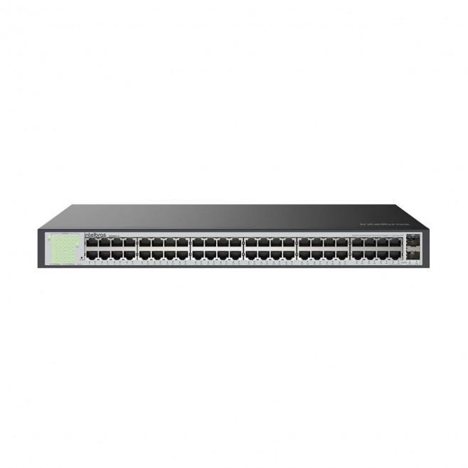 SWITCH GERENCIAVEL 48 PORTAS GIGA + 2 PORTAS SFP S2050G-A - INSTRUFIBER