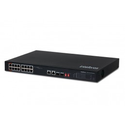 SWITCH 16 PORTAS FAST POE+ 2PORTAS GIGA E 2SFP SF 1822 HI-POE - INSTRUFIBER