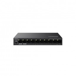 SWITCH DESKTOP 8 PORTAS FAST + 2 PORTAS UPLINK S1010F-P - INSTRUFIBER